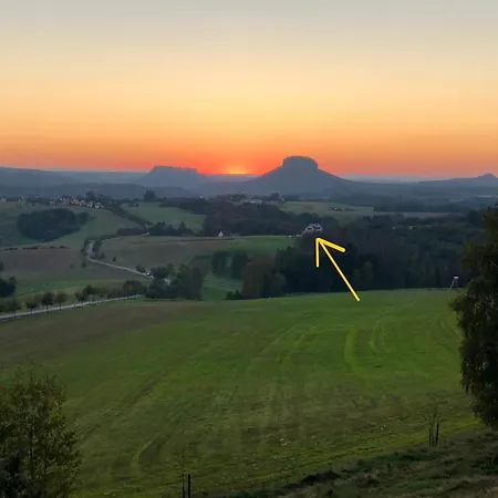 Apartament Auszeit Mit Weitblick In Der Saechsischen Schweiz - Kleiner Bauernhof Mit Tieren Und Wallbox Rathmannsdorf