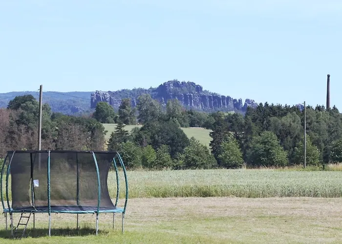 شقة Auszeit Mit Weitblick In Der Saechsischen Schweiz - Kleiner Bauernhof Mit Tieren Und Wallbox Rathmannsdorf