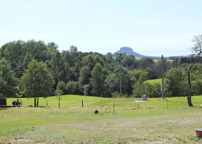 Auszeit Mit Weitblick In Der Saechsischen Schweiz - Kleiner Bauernhof Mit Tieren Und Wallbox Apartament