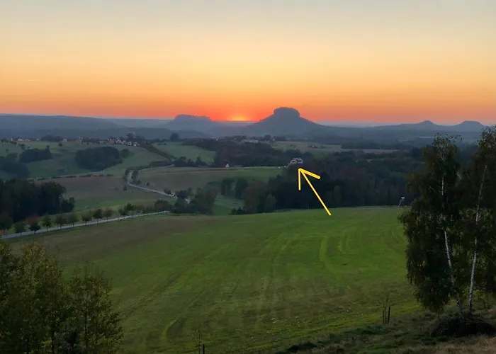 شقة Auszeit Mit Weitblick In Der Saechsischen Schweiz - Kleiner Bauernhof Mit Tieren Und Wallbox Rathmannsdorf